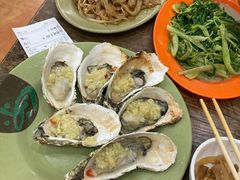 炭烧蒜蓉生蚝-贞姨美食·老字号海鲜大排档
