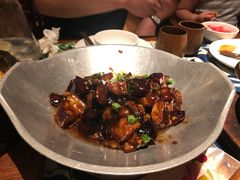 客家茄子煲-绿茶餐厅(王府井永宁门店)