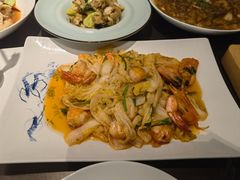 明虾烧菜芯-东莱馋房(陆家嘴店)