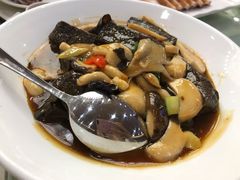鲍汁菌菇黑豆腐-中山国际酒店中餐厅
