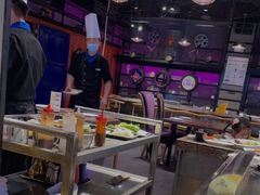 自助取餐区-尚雅铁板料理自助餐厅(乐松店)