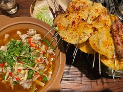 -拾光与烟火丨炭火串烧·自贡小活鲜(西村大院店)