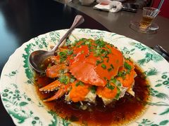 油醋汁蒸三门膏蟹-新光酒家·河豚·海鲜·蟹料理(浦东店)