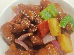 w菠萝咕咾肉-新大咀港式茶餐厅(宝山万达店)