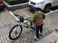 -道路口单车爱瓦士dahon大行