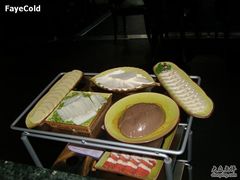 藕、土豆、鸭血、年糕、白灵菇-王家渡火锅店(棕榈泉店)