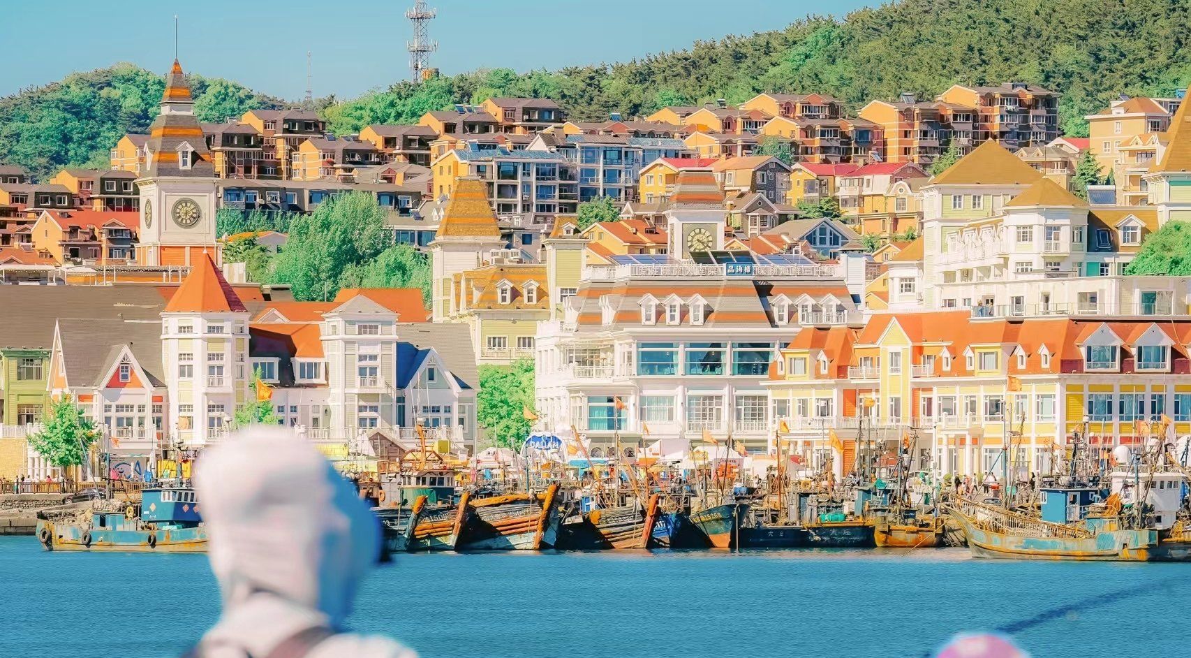 大连菱角湾是一个新晋的网红拍照打卡地