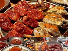 -草家酱蟹炭火烤肉店(珲春南路一店)