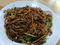 青菜肉丝炒面-老裕缘汤包馆(嘉善路店)