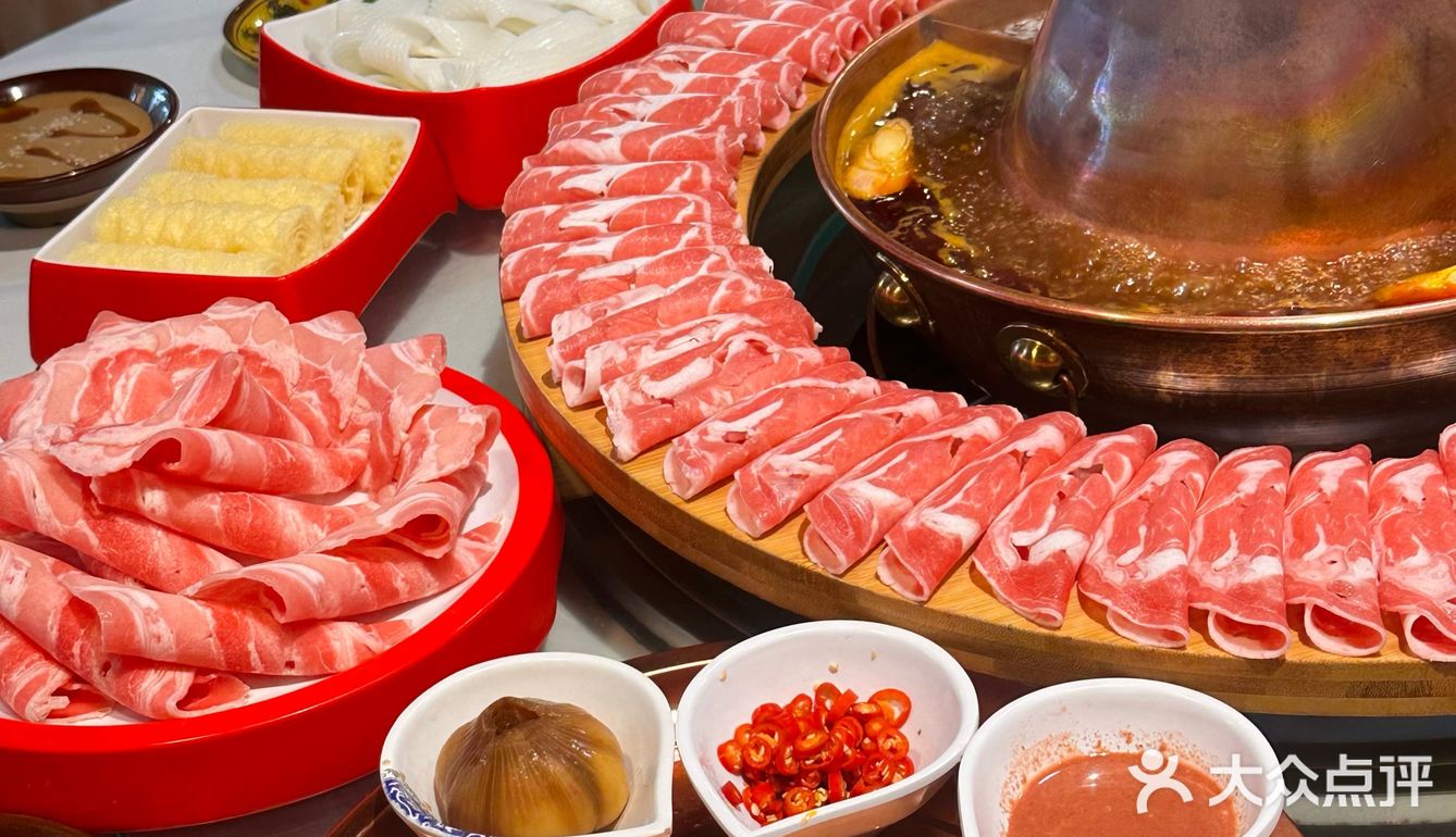 人均50就能吃地道铜火锅涮羊肉吃到撑！！