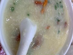 虫草花滑鸡粥-西关明记肠粉(荔枝湾店)