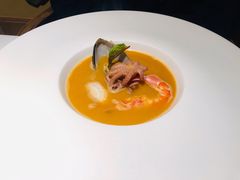 马赛海鲜汤bouillabaisse-橘洲1910花园江景西餐厅