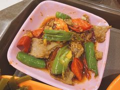 炒猪肝-华中科技大学百景园(三楼酒店)