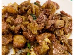 姜葱牛梅皮-巫记鸡饭店