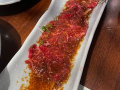 生拌牛肉刺身-黑松白鹿(崇文门新活馆店)