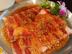 -明洞阿姨·韩式酱蟹烤肉·创意料理(三元桥店)