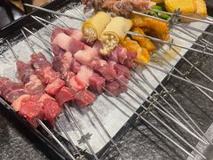 -長壹旋转烤吧 农家鸡火锅
