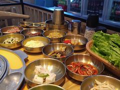 自助调料区-金顺韩式烤肉·网红烤肉店(广利路店)