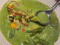 青咖喱椰汁牛肉-芭札·Thai泰国餐厅(同和金铂天地店)