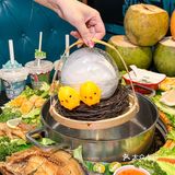 在三亚！！5天吃了3次的椰子鸡！好好吃！