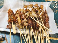 蚕蛹-看丹桥老头烧烤(西国贸店)