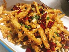 干煸藕丝-龙小海荆沙鸽子店(瑞安街店)