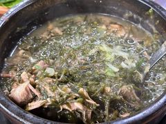 猪肉海藻汤-城山辣炒黑猪肉