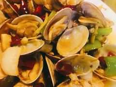 爆炒花斑蛤-温州一家人美食(西木头市店)
