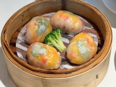 黄椒酱鲜虾钓鱿水晶饺-银灯食府(丽丰国际中心店)