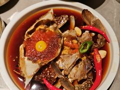 -草家酱蟹炭火烤肉店(珲春南路一店)