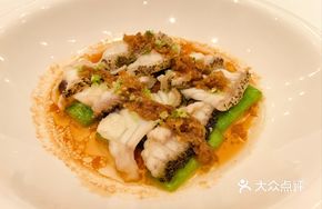 Steamed Sea Bass with Preserved Turnip Sauce and Garlic
