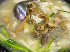蚌肉手撕豆腐-小老板海鲜酒家(董家渡店)