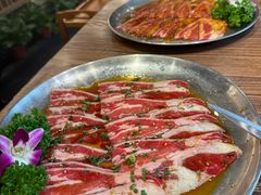 -明洞阿姨·韩式酱蟹烤肉·创意料理(三元桥店)