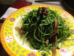 枣丝炒豆苗-那家小馆•北京菜•烤鸭(中关村店)