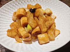 葱烧蹄筋-魁盛居百年鲁菜馆(县西巷店)