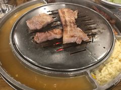 刀削五花肉-姜虎东白丁烤肉(深圳湾后海汇店)