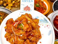 -东来菜馆•手抓海鲜家常菜•海鲜锅贴(鸽子窝店)