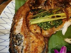 香茅草烤罗非鱼-紫滇源云南生态菜(丹凤街店)