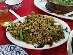 咸菜炒蚬子肉-伟记牛蹄(道滘店)