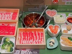 美国雪花奶香肥牛-一围肥牛肉小火锅(佳兆业广场店)