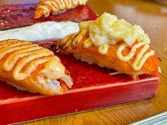 赤焰帝黄蟹六味握寿司-达摩食堂(仓山万达店)