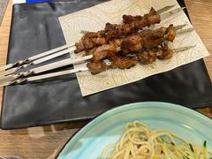 烤羊肉串-西部马华清真兰州牛肉面·烧烤夜市(三里河店)