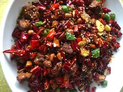 辣子鸡-柏合黄记豆腐皮饭店
