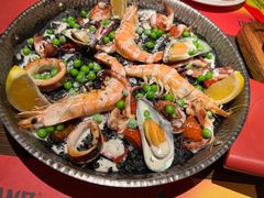 墨鱼汁海鲜饭-ZAFFERANO西班牙海鲜饭(上海首店)