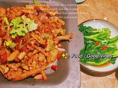 炭火干锅鸡翅+牛蛙-炭舍干锅·烤鱼(扬名广场店)
