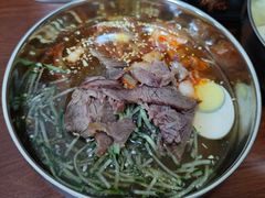 -吉林延边牛肉汤饭，大冷面