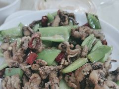 干煸鱿鱼-满口香饭店