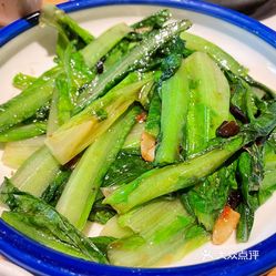 豆豉鯪魚炒油麥菜