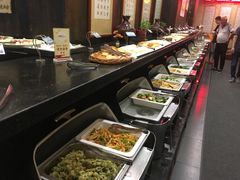 自助取餐区-素德轩素食餐厅(东港店)