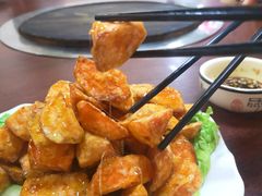 拔丝地瓜-柴火东北铁锅炖(鲁班店)
